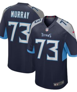 Justin Murray Tennessee Titans  Team Game Jersey   Navy