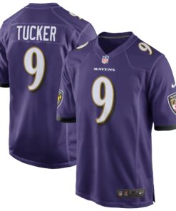 Justin Tucker Baltimore Ravens  Game Jersey  Purple