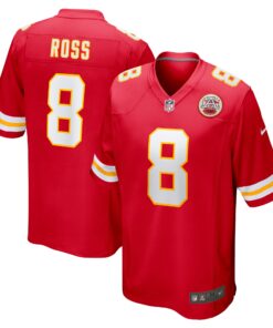 Justyn Ross Kansas City Chiefs  Home Game Player Jersey  Red