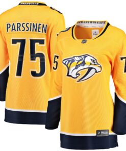 Juuso Parssinen Nashville Predators Fanatics Women_s Home Breakaway Player Jersey  Gold