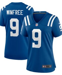 Juwann Winfree Indianapolis Colts  Women_s Team Game Jersey   Royal