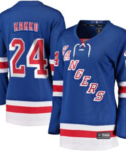 Kaapo Kakko New York Rangers Fanatics Women_s Replica Player Jersey  Blue