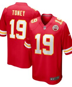 Kadarius Toney Kansas City Chiefs  Game Player Jersey  Red