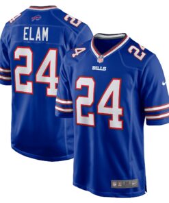 Kaiir Elam Buffalo Bills  Player Game Jersey  Royal