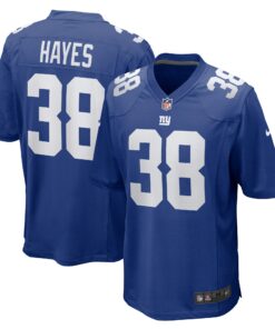 Kaleb Hayes New York Giants   Game Jersey   Royal