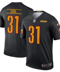 Kamren Curl Washington Commanders  Alternate  Black