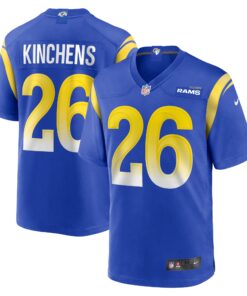 Kamren Kinchens Los Angeles Rams  Team Game Jersey   Royal