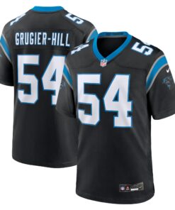 Kamu GrugierHill Carolina Panthers  Game Jersey  Black 1