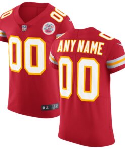 Kansas City Chiefs  Vapor Untouchable Custom Elite Jersey  Red