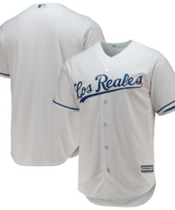 Kansas City Royals Majestic Team Official Jersey  White