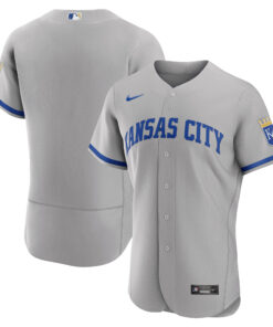 Kansas City Royals2022 Road Authentic Jersey  Gray
