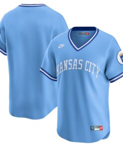 Kansas City RoyalsCooperstown Collection Limited Jersey  Light Blue