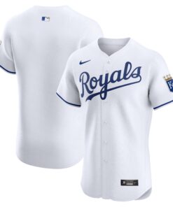 Kansas City RoyalsHome Elite Jersey  White