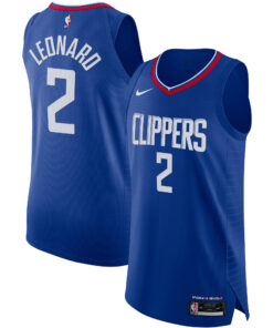 Kawhi Leonard LA Clippers Authentic Jersey - Icon Edition - Royal