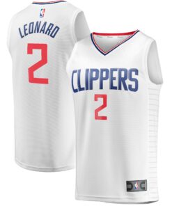 Kawhi Leonard LA Clippers Fanatics Fast Break Player Jersey - Association Edition - White