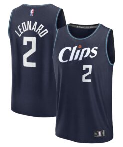 Kawhi Leonard LA Clippers Fanatics Youth  - Navy - City Edition
