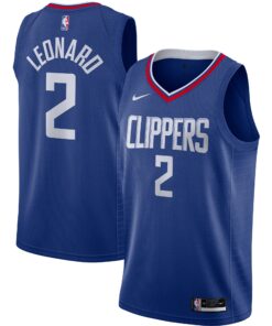 Kawhi Leonard LA Clippers Swingman Jersey - Royal - Icon Edition