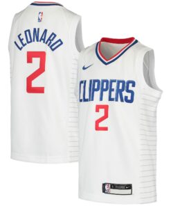 Kawhi Leonard LA Clippers Youth 202021 Swingman Jersey - Association Edition - White