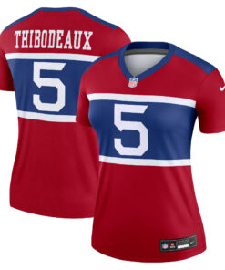 Kayvon Thibodeaux New York Giants  Women_s Alternate Legend Player Jersey  Century Red 1