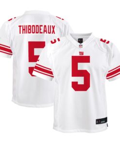 Kayvon Thibodeaux New York Giants  Youth Player Game Jersey  White