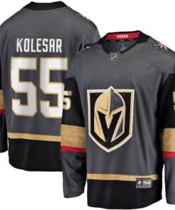 Keegan Kolesar Vegas Golden Knights Fanatics Alternate Breakaway Player Jersey  Gray