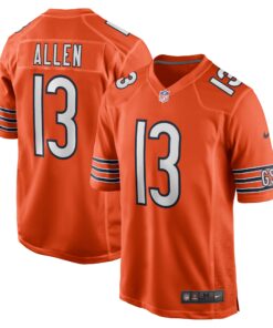 Keenan Allen Chicago Bears  Alternate Game Jersey   Orange
