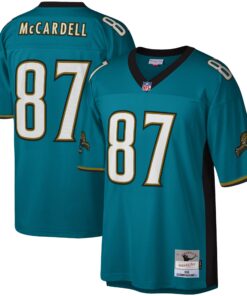 Keenan McCardell Jacksonville Jaguars Mitchell amp Ness Legacy Replica Jersey  Teal