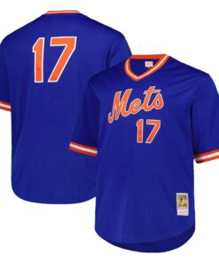 Keith Hernandez New York Mets Mitchell amp Ness 1986 Cooperstown Collection Mesh Pullover Jersey  Royal