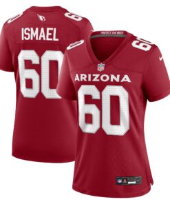 Keith Ismael Arizona Cardinals  Women_s Team Game Jersey   Cardinal
