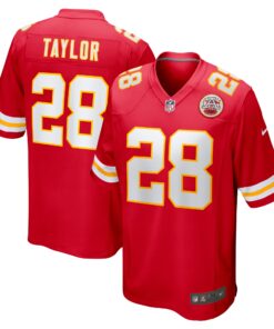 Keith Taylor Kansas City Chiefs  Team Game Jersey   Red