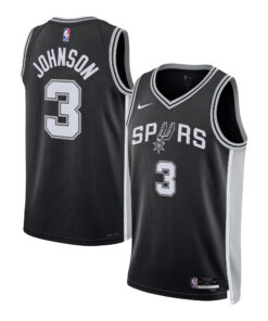 Keldon Johnson San Antonio Spurs Unisex Swingman Jersey - Icon Edition - Black