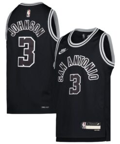 Keldon Johnson San Antonio Spurs Youth 202223 Swingman Jersey - Classic Edition - Black
