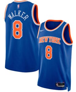 Kemba Walker New York Knicks Unisex Swingman Jersey - Icon Edition - Blue