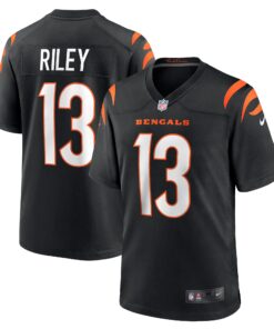 Ken Riley Cincinnati Bengals  Retired Player Game Jersey  Black