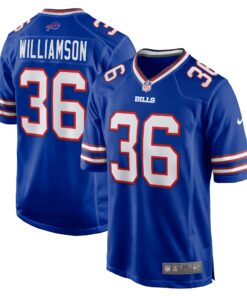 Kendall Williamson Buffalo Bills   Game Jersey   Royal