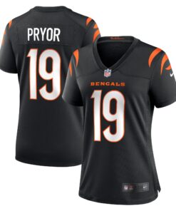 Kendric Pryor Cincinnati Bengals  Women_s Game Jersey   Black