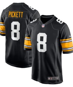 Kenny Pickett Pittsburgh Steelers  Player Alternate Game Jersey  Black 1