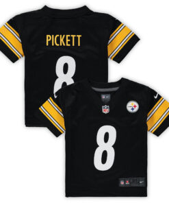Kenny Pickett Pittsburgh Steelers  Toddler Game Jersey  Black