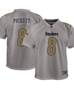 Kenny Pickett Pittsburgh Steelers  Youth Atmosphere Game Jersey  Gray