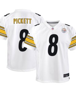 Kenny Pickett Pittsburgh Steelers  Youth Game Jersey  White
