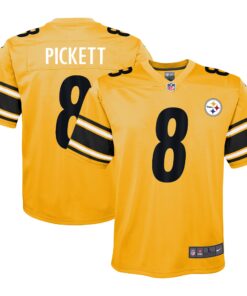 Kenny Pickett Pittsburgh Steelers  Youth Inverted Game Jersey  Gold