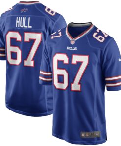 Kent Hull Buffalo Bills  Game Retired Player Jersey  Royal