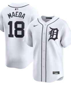 Kenta Maeda Detroit TigersHome Limited Player Jerseynbspâ€“ White
