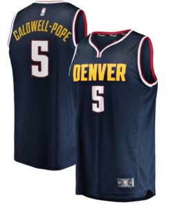 Kentavious Caldwell-Pope Denver Nuggets Fanatics Fast Break Replica Jersey - Icon Edition - Navy