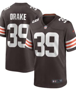 Kenyan Drake Cleveland Browns   Game Jersey   Brown