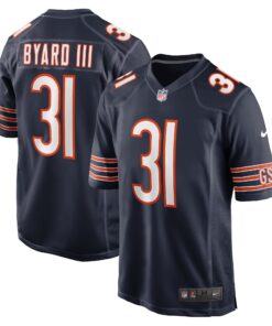 Kevin Byard III Chicago Bears   Game Jersey   Navy