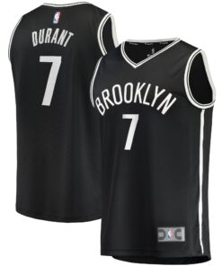 Kevin Durant Brooklyn Nets Fanatics Fast Break Replica Jersey - Icon Edition - Black