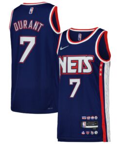 Kevin Durant Brooklyn Nets Swingman Player Jersey - City Edition - Blue