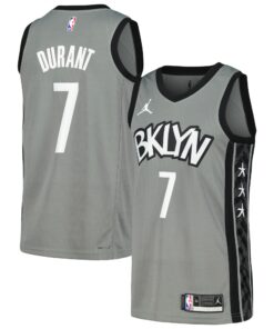Kevin Durant Brooklyn Nets Swingman Player Jersey - Statement Edition - Gray