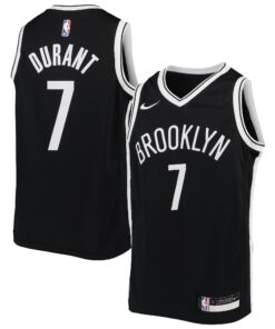 Kevin Durant Brooklyn Nets Youth Swingman Jersey - Icon Edition - Black